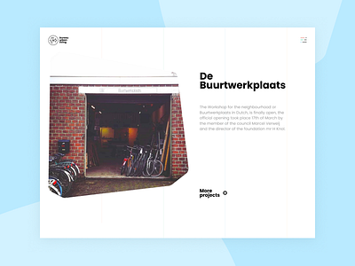 Bureau Urban Living architecture homepage menu redesign ui ux web website