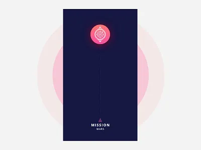 Mission Mars adobe xd astronaut creative mints freebie galaxy madewithadobexd mars mission mars planet rebound space target