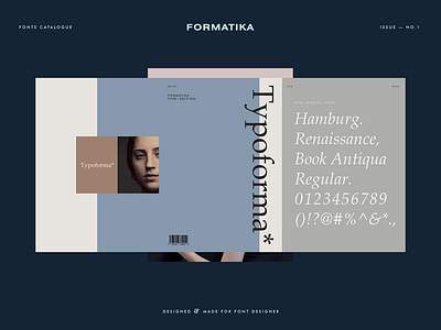 Typoforma - Book Antiqua Italic Discover classic editorial grid interface layout minimalist print ui ux web