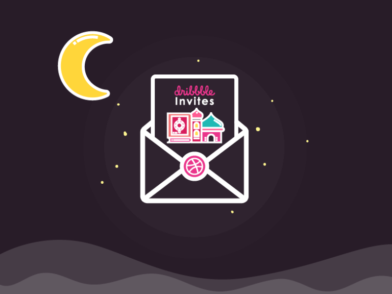 Magic Invitation Gif Invitation Shot by Sanaz Bidad on Dribbble
