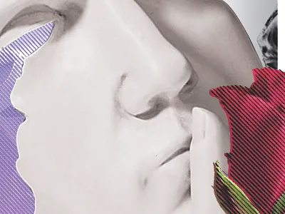 Floating Face 1 brand color illustrator logo monogram symbol texture typography