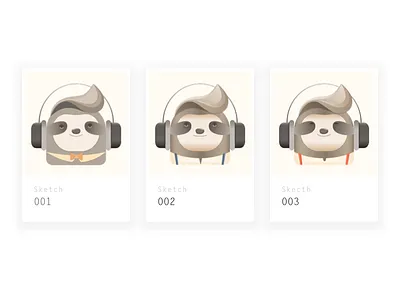 Stickers cards color design illustration light line sketch stickers