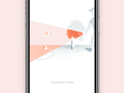 Error State app flat illustrations interface user