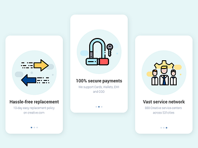 Walkthrough graphic invite mobile app payment product secure service network tutorial ui ux walkthrough