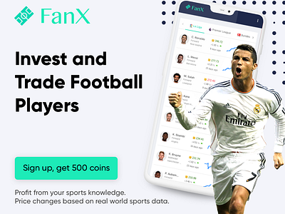 Blockchain Football Ad