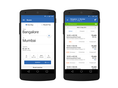 Goibibo bus booking