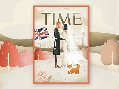 Harry and Meghan - Royal Wedding big ben dog england harry london meghan royal sea