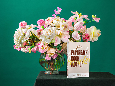 Free Beautiful Paperback Book Title with Spine Mockup PSD book mockup free mockup psd paperback book paperback book mockup psd mockup