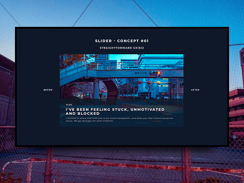 Slider concept #01 blue concept design grid m4terial slider system tokio webdesign