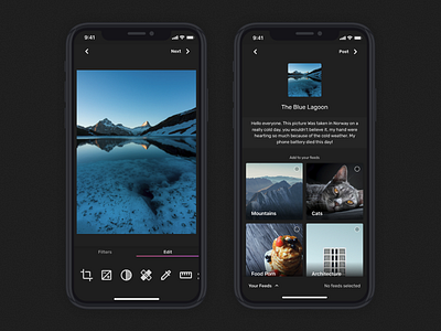 Day 21 - Upload Post (part 2) app challenge feed ui ux