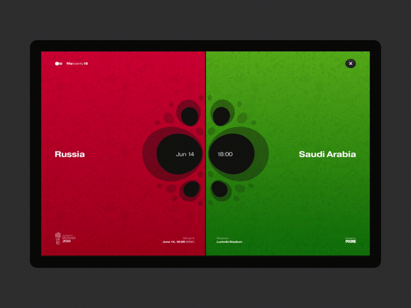 FIFA twenty18 data design fifa football info promo statistics ui ux web