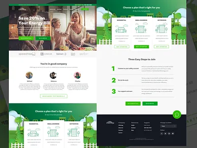 Energy Company Comp ui web site