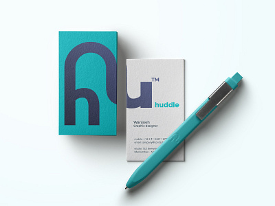 Huddle brand mockup 2018 branding design layout logo mockup