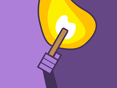 Riot flame illustration revolution riot
