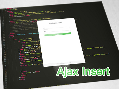 Insert (Ajax) by Alamin Prodhania on Dribbble