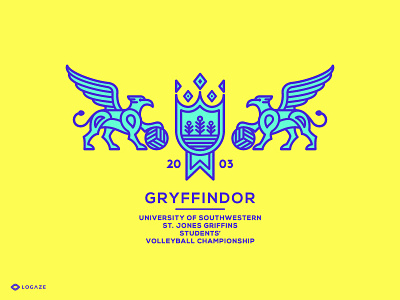 Gryffindor ball fly gryffindor logo school team voleyball