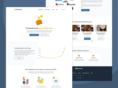 Virtual Bitcoin ATM Software - Bitmorex bitcoin design landing page marketplace responsive software ui ux webdesign website