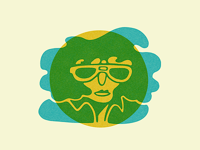 Cool dude drawing illustration sun sunglasses