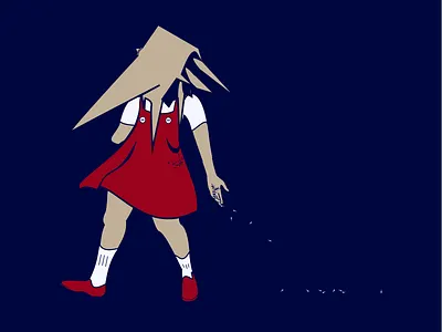 Goathead Fairy illustration sketch