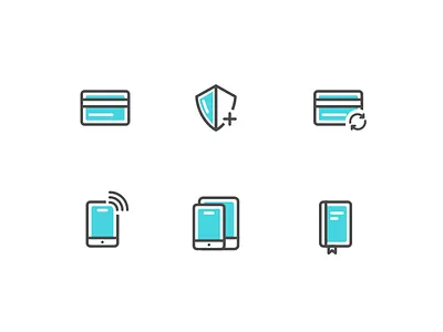 Line icons icon line