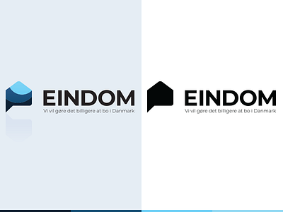 Eindom Logo branding design identity logo logotype property