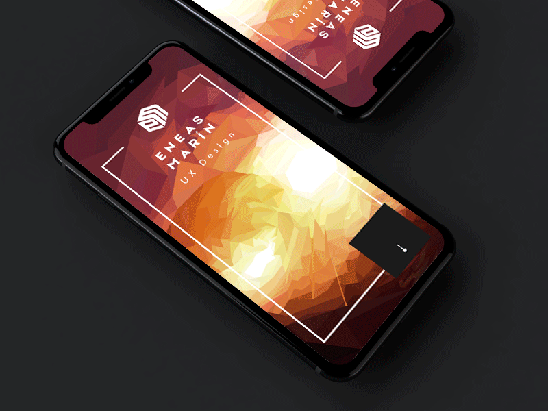 Mobile Portfolio animation mobile portfolio ux design