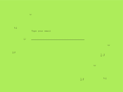 Sign in with snake animation apples dailyui grass green input interaction log password sign snake