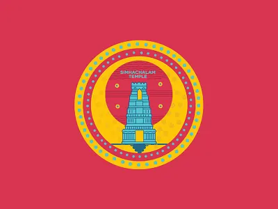 Temple - Vizag art chumbak design hyderabad illustration india temple vizag
