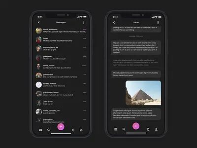 Day 22 - Direct Messages challenge dailyui feed ui ux
