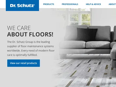 Dr. Schutz design digital ecommerce shop strategy user experience uxui web design