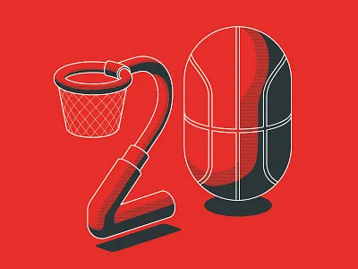 20 ball basket basketball number twenty