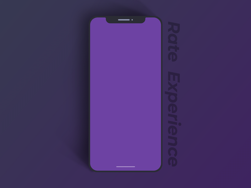 Minimal Rate Experience 2018 design discover interaction intitutive minimal ui ux