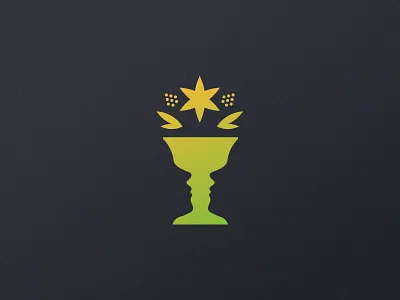 Objective You 01 flower growth icon logo reflection therapy vase