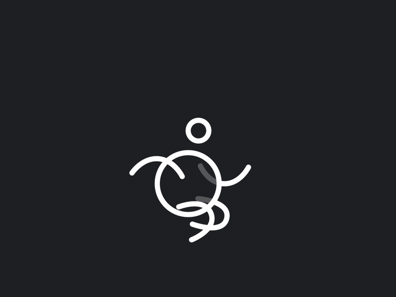 Jimbo Frolicking after effects animation character joysticks n sliders jump motion design motion graphics rubber hose run