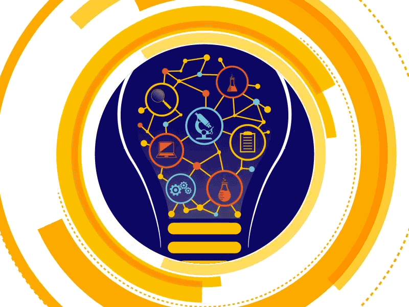 Animation for an awards event agriculture animation award bulb design ecosystem environment idea innovation light science technology