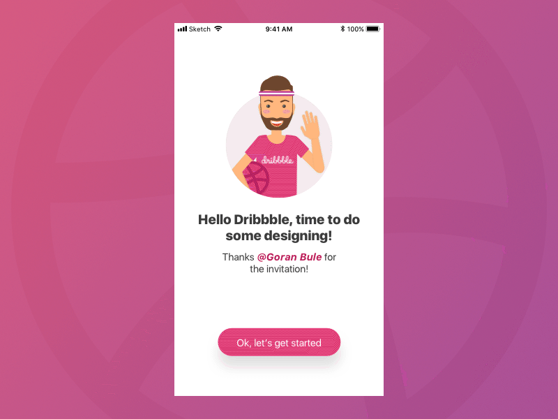 Hello Dribbble