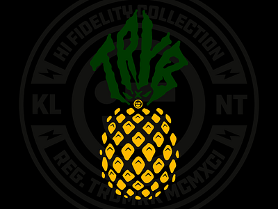 Tryb Pineapple T-Shirt hifi keal init kealin.it kealinit killing it music pineapple retro tryb tshirt