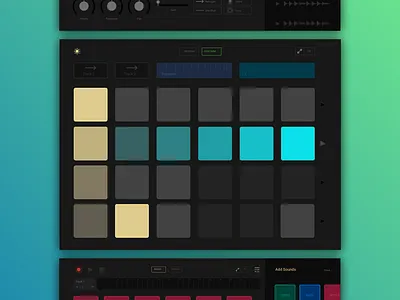 Midi Controller concept midi controller prototype ux visual design