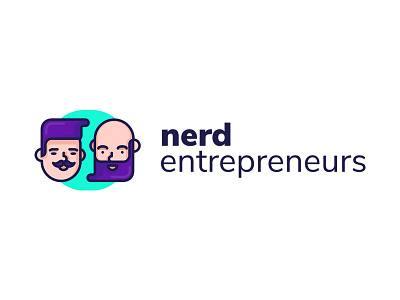 Nerdentrepreneurs logo adobe illustration illustrator logo