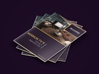 Schonray-luxury-brochure brochure catalog luxury poster print design social media design