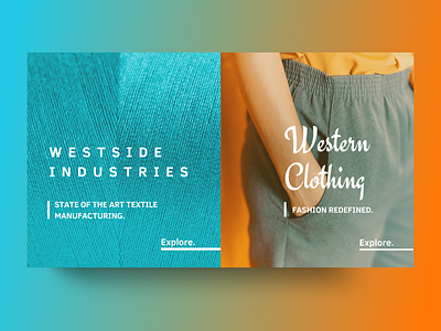 Double Landing Page Concept Exploartion colour blend double landing dual landing font landing page uiux uxdesign visual hierarchy vivid