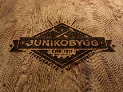 Juniko Bygg Logo app application branding corporate emblem icon logo logotype mark monogram ui ux