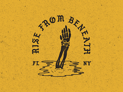Heavy Handed adobe design dribbble font graphic design heavy texture type typography yellow