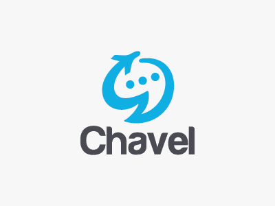 Travel Chat Logo chat cloud communication jet planes quote sky social talk travel