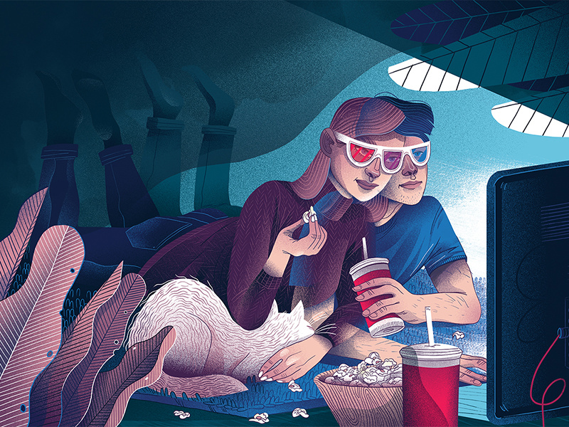Example of Illustration Newsweek
