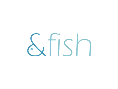Fish font logo simple