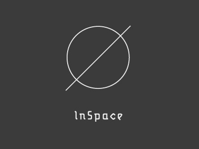 inspace bw graphic design logo minimalist