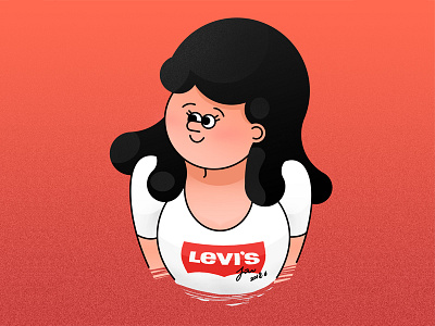 狗 ✖ 蛋 illustration lovely red