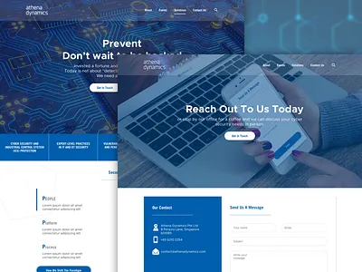 Athenadynamics contact us cyber security singapore