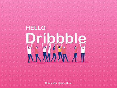 Hello Dribble...! first shot hello hello dribbble